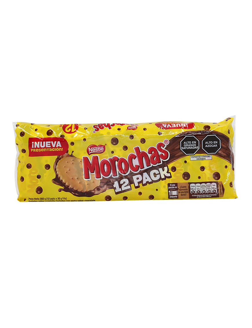 MOROCHAS GALLETA PACK X 12 UN