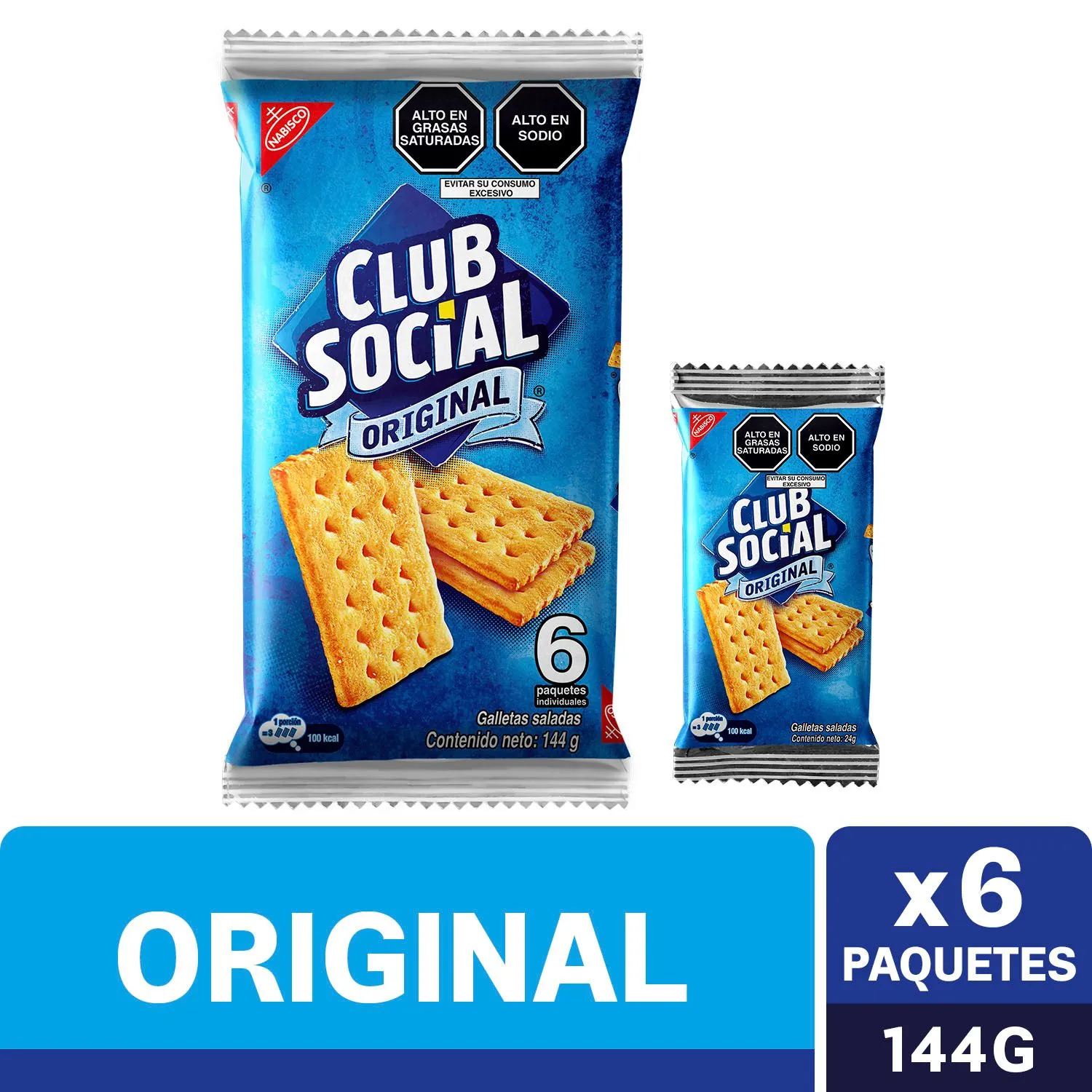 Galleta Club Social Regular Paquete 6 Und